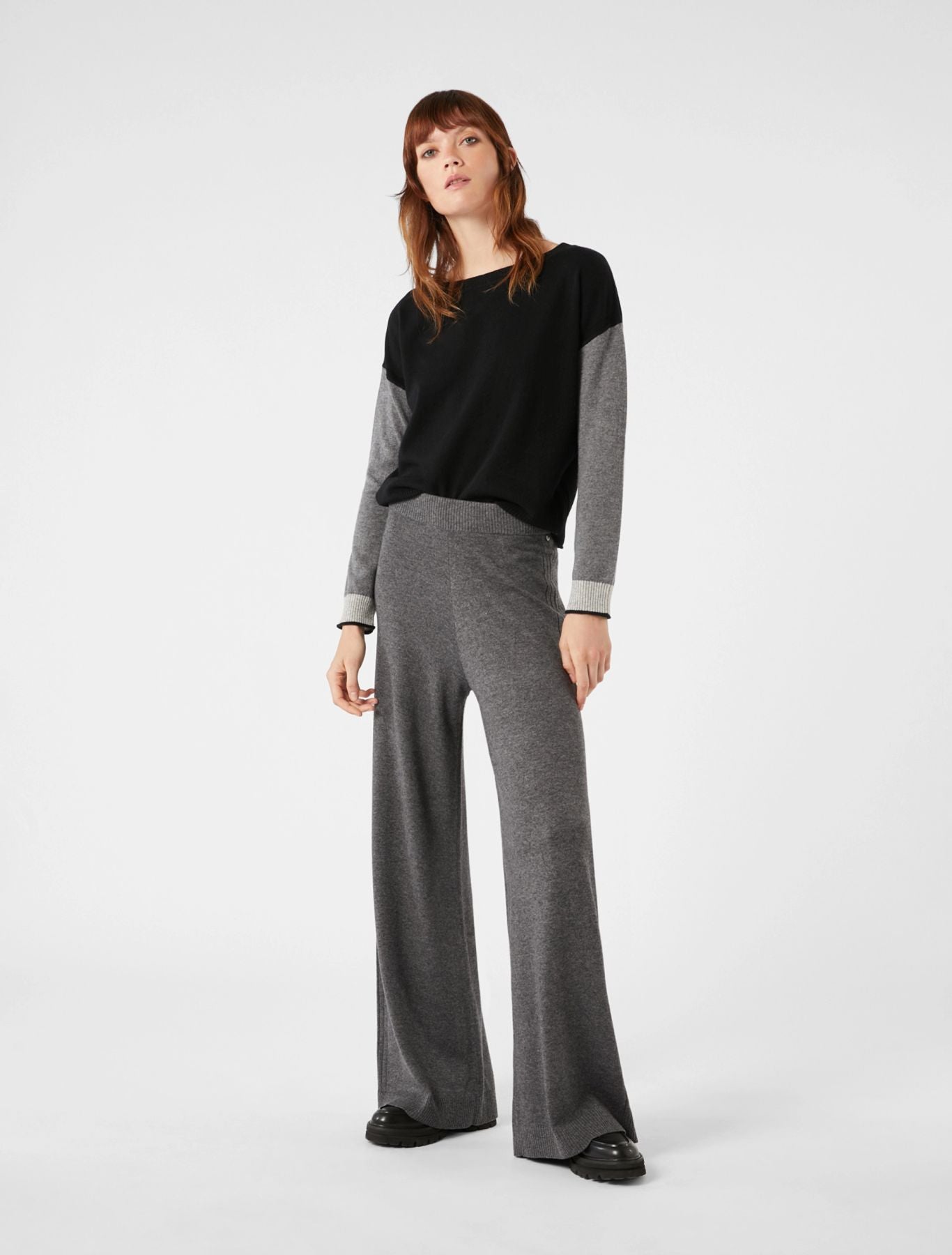 Pantaloni Ampi in Maglia