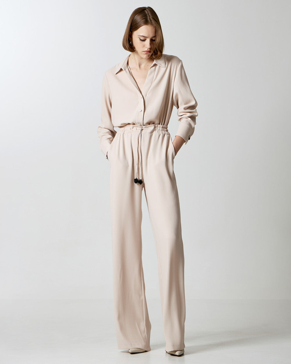 PANTALONE GAMBA LARGA