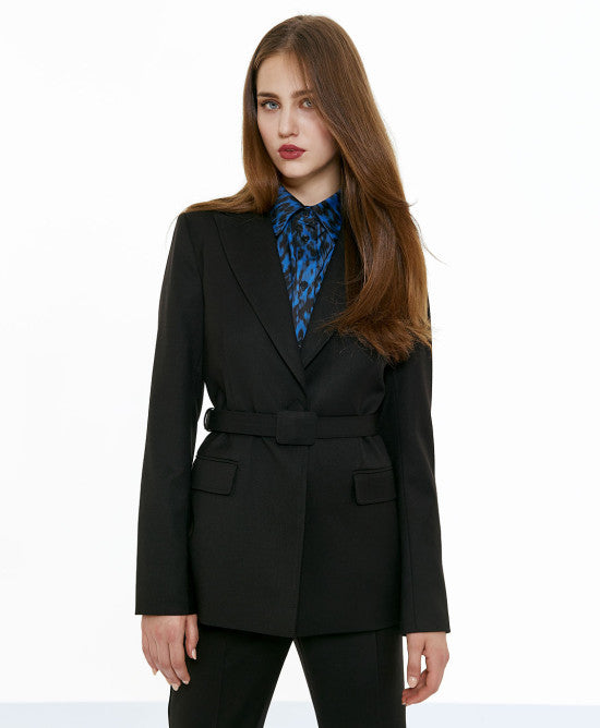 GIACCA BLAZER CON CINTURA
