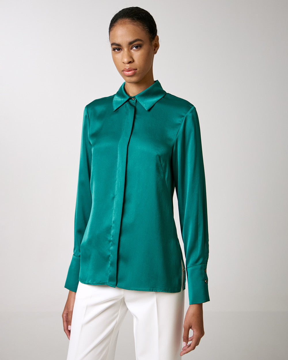 CAMICIA SATIN
