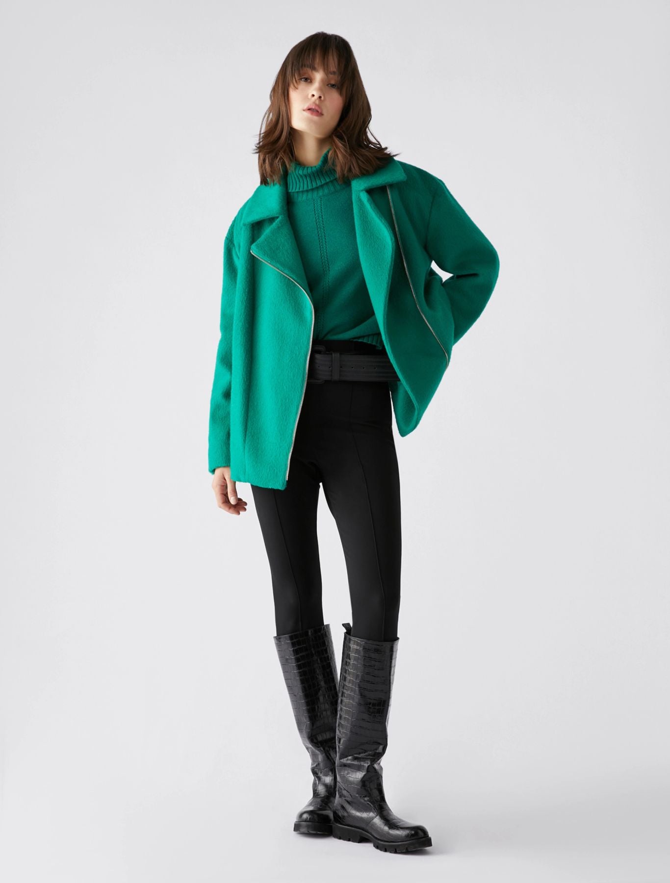 COLLO ALTO PENNY BLACK