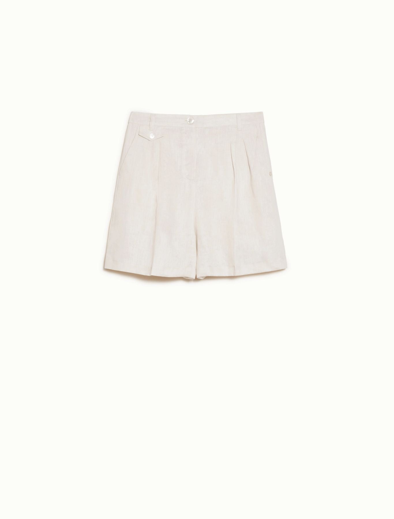 Shorts in puro lino