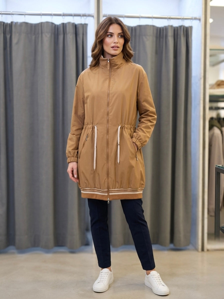 Parka Reversibile in Nylon