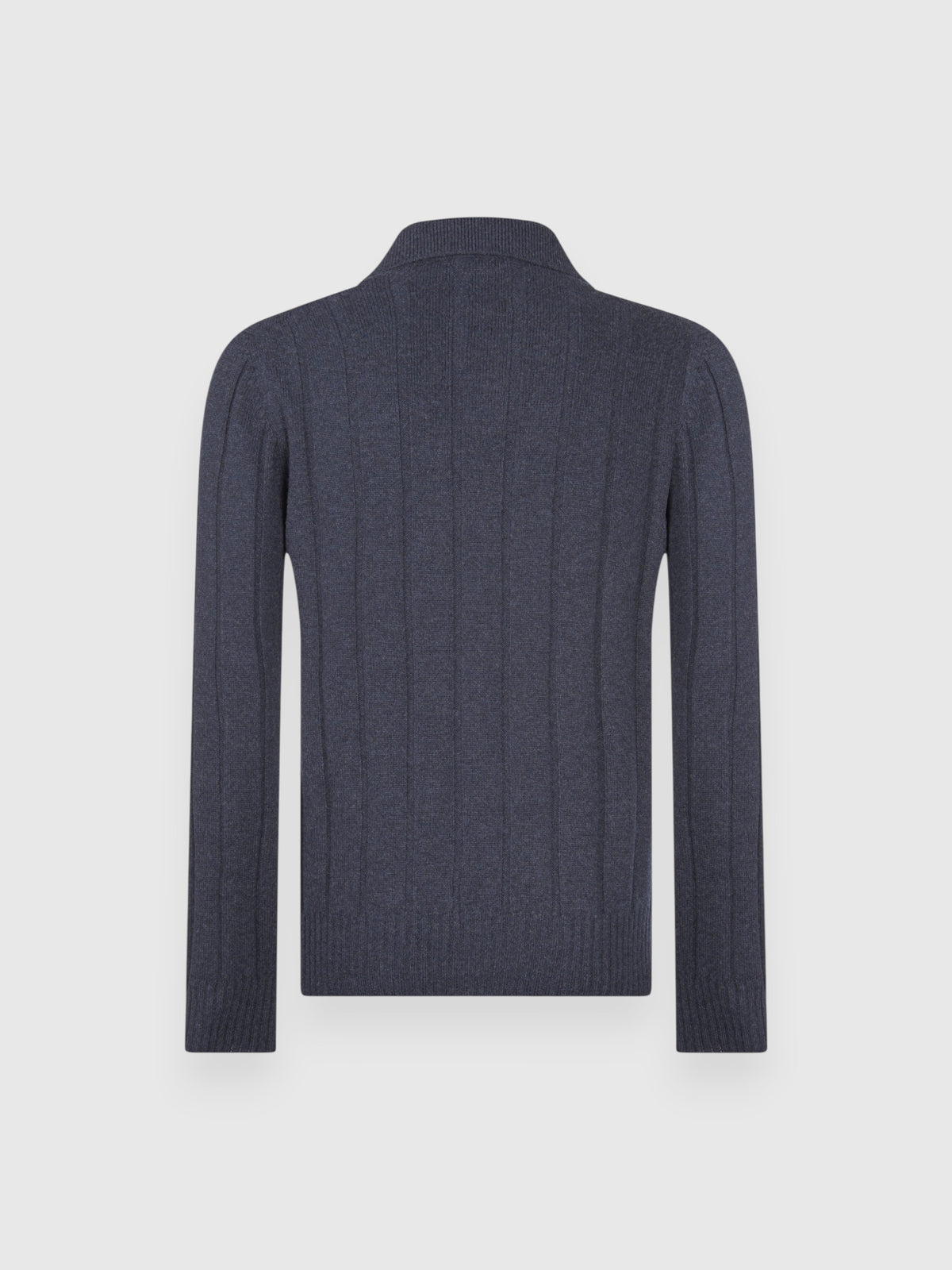 Polo Skipper a Coste Misto Cashmere