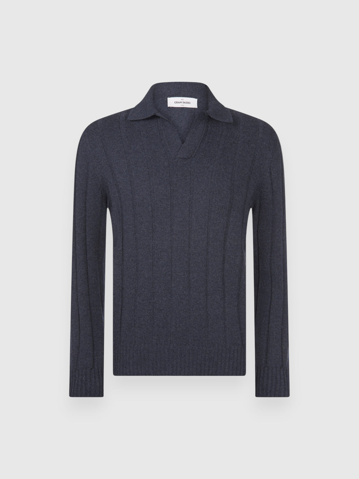 Polo Skipper a Coste Misto Cashmere