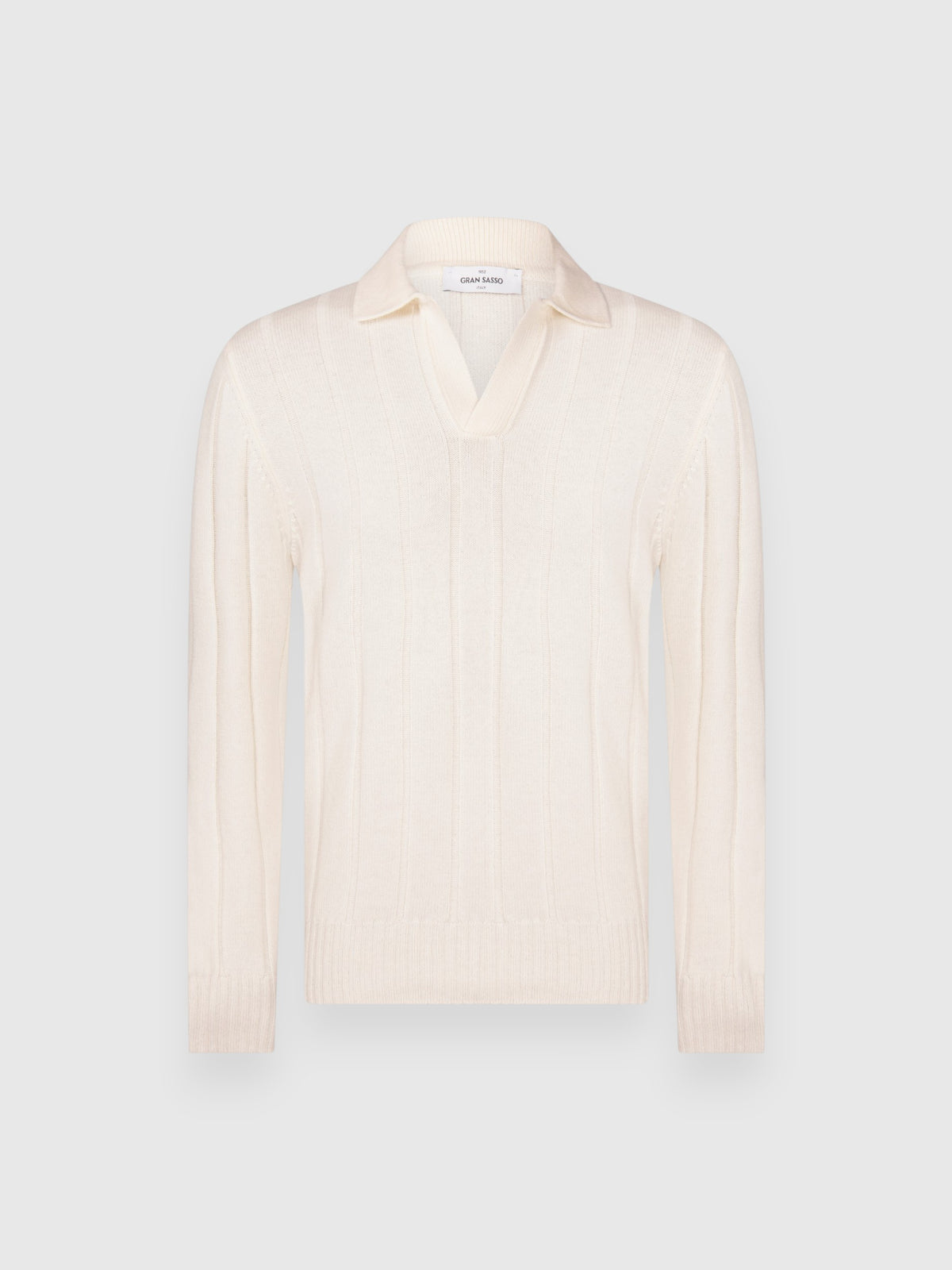 Polo Skipper a Coste Misto Cashmere