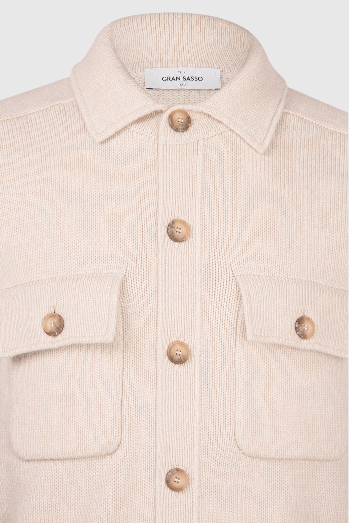 Giubbino-Overjacket in Lana Super Geelong