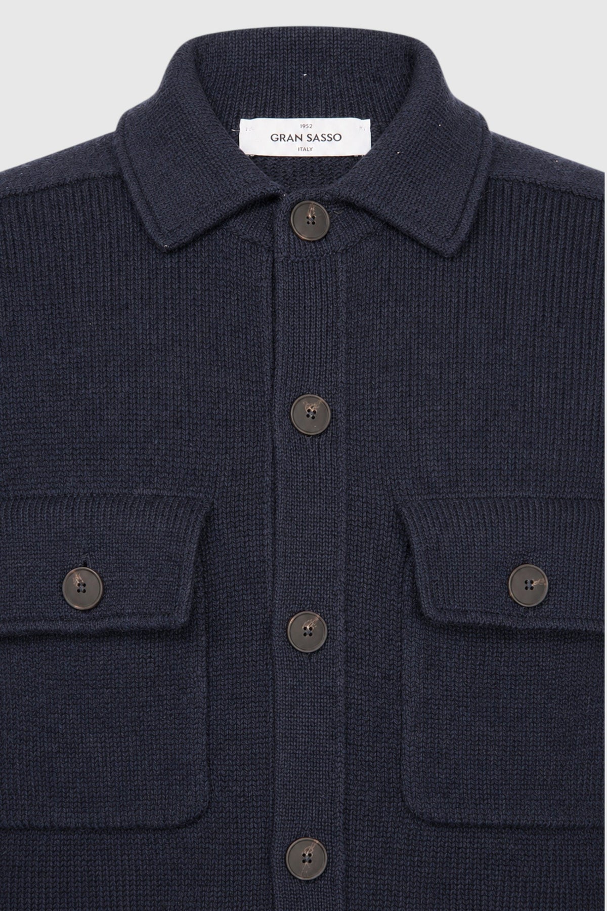 Giubbino-Overjacket in Lana Super Geelong