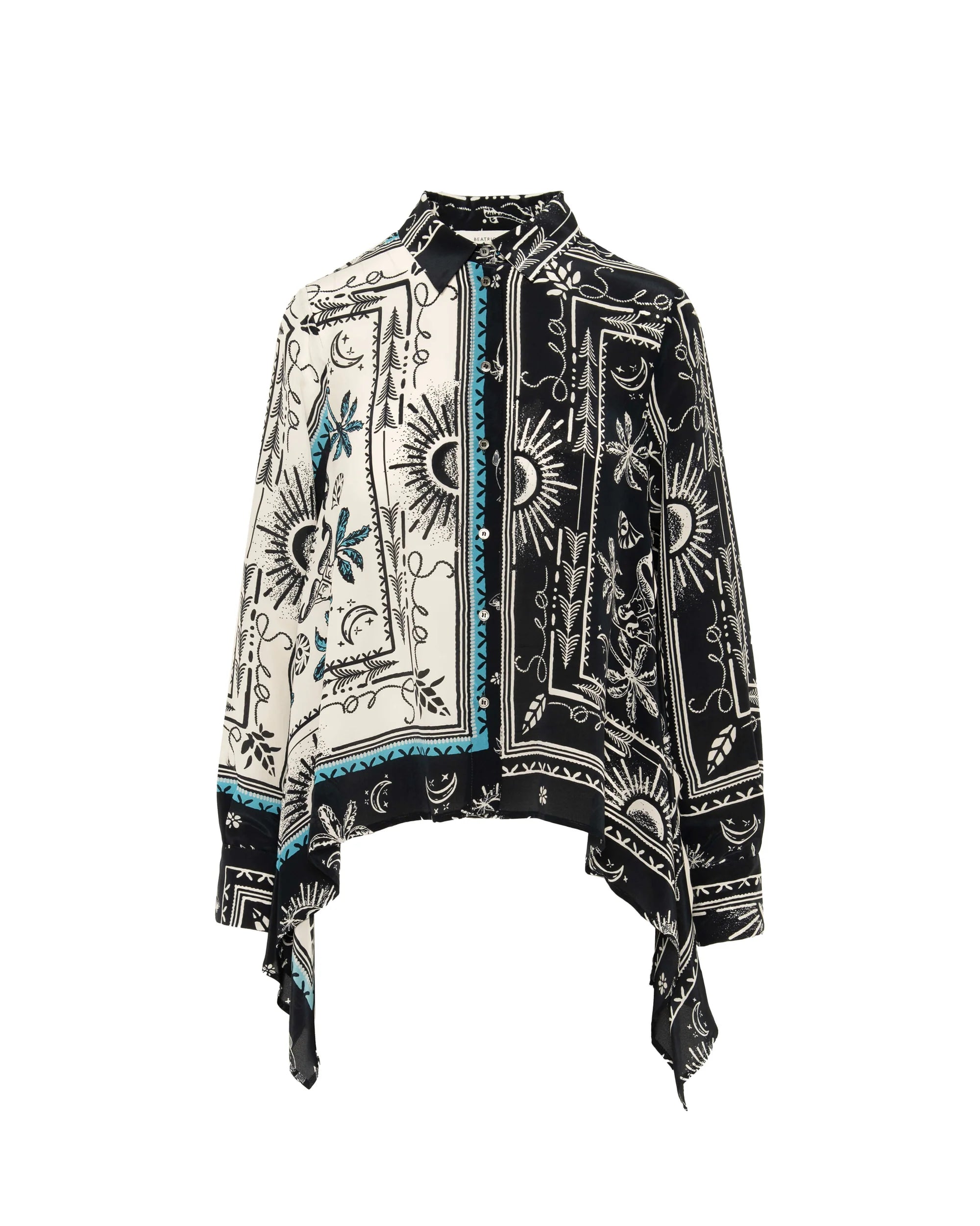 Camicia Fantasia Misto Seta