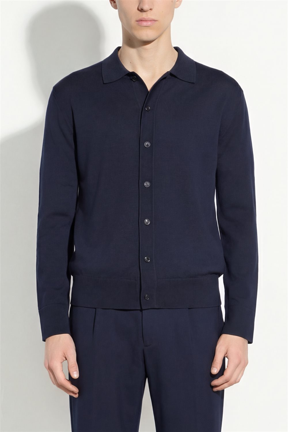 Camicia Maglia In Lana Finezza 16