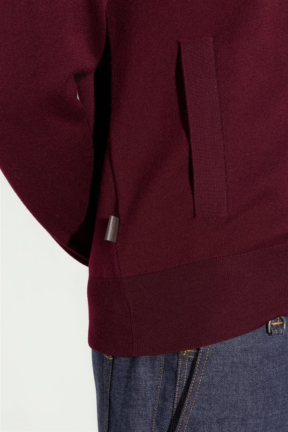 Bomber In Maglia Lana-Cotone Finezza 16