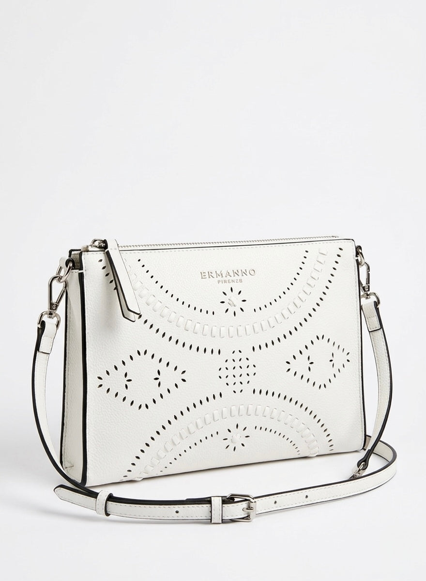 Pochette Traforata Erammo Scervino Con Tracolla Sganciabile