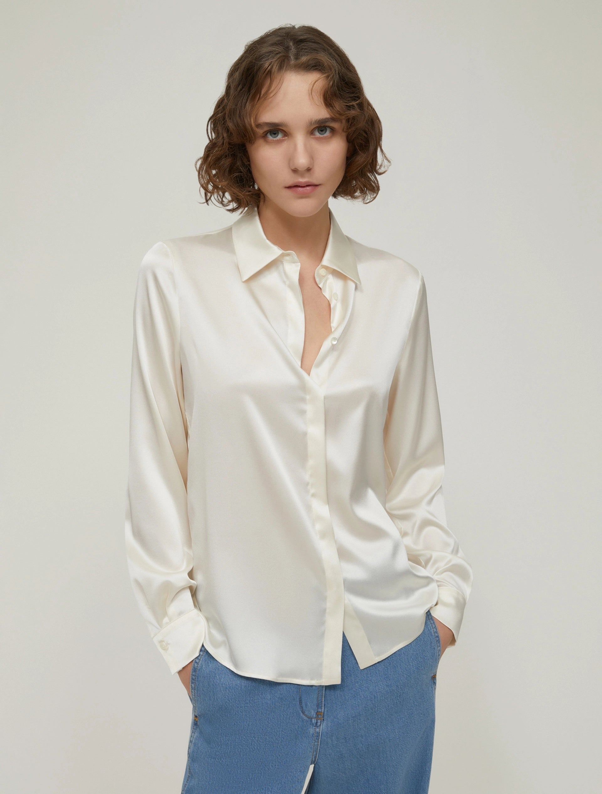 T-shirt SottoGiacca in  seta