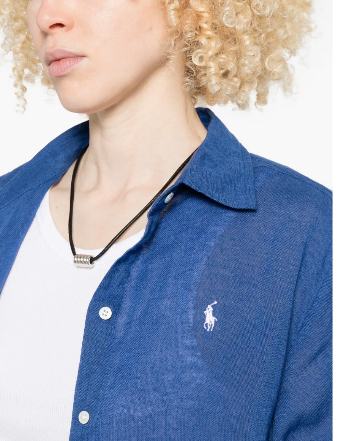 CAMICIA BOYFRIEND IN LINO E COTONE