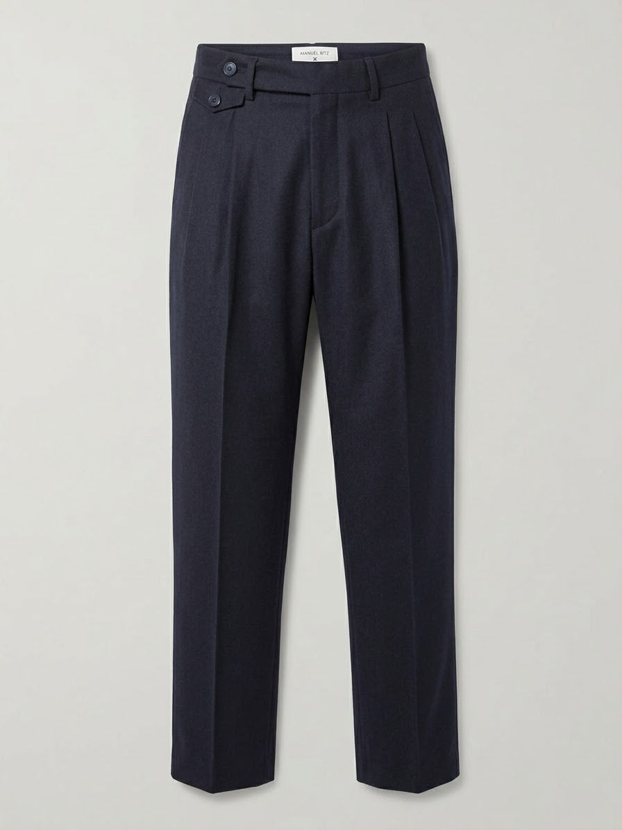 Pantalone Doppia Pinces con Bustino Flanella