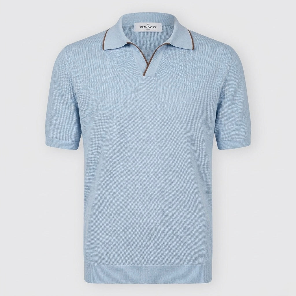 Polo Skipper in Maglia Chicco Riso in Fresh Cotton