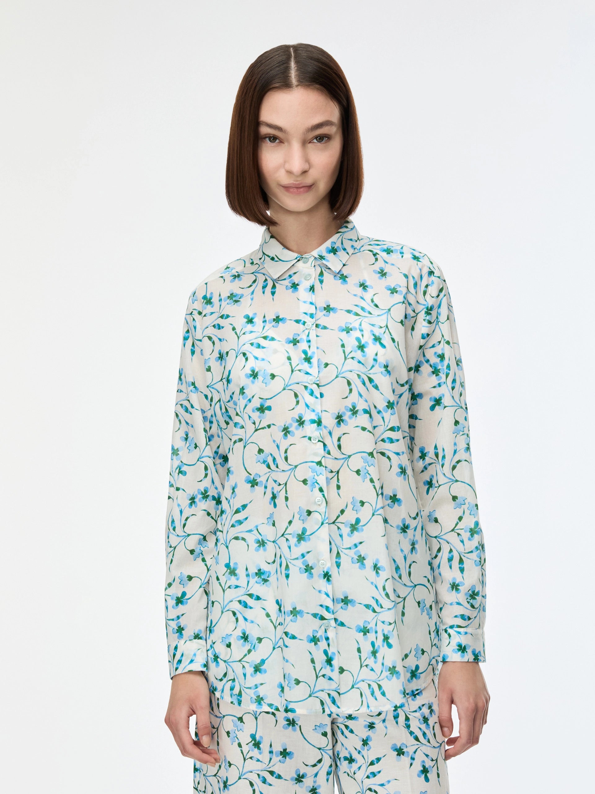 Camicia Fantasia In Cotone