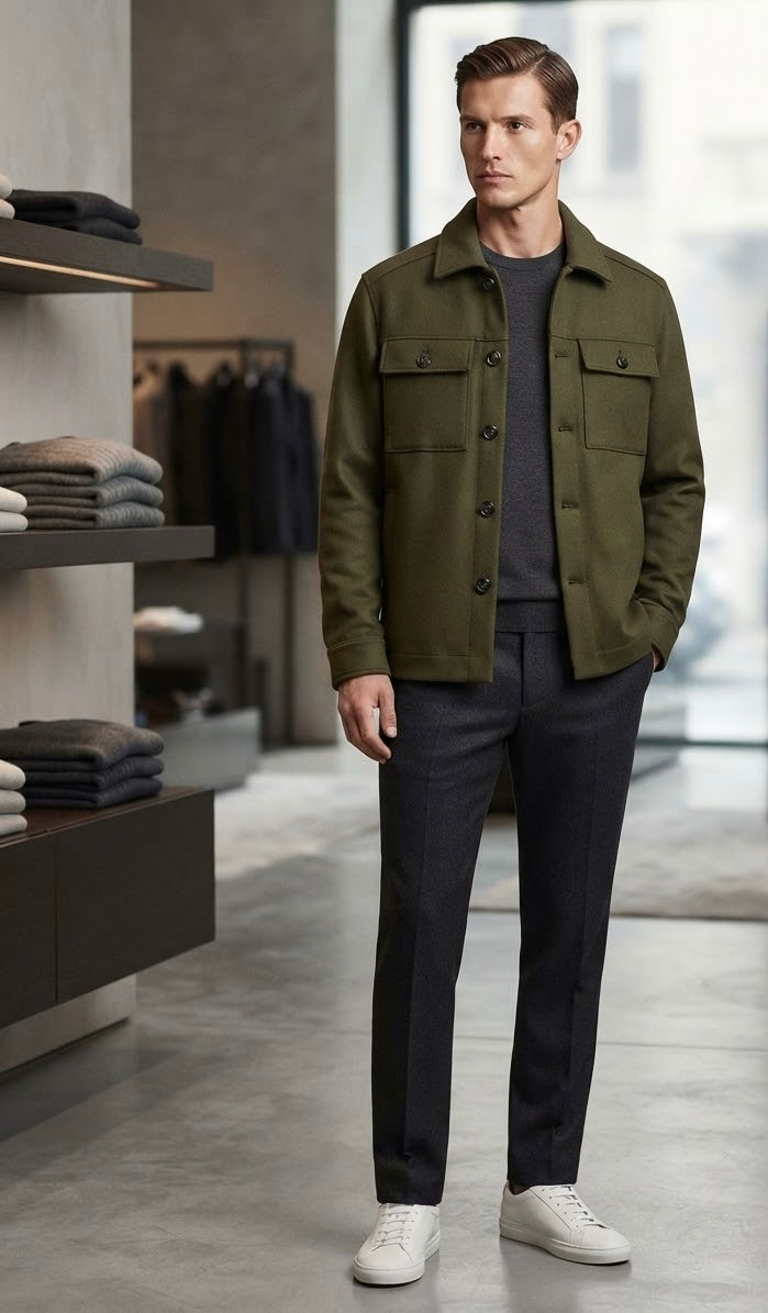 Giubbotto-Overjacket in Felpa