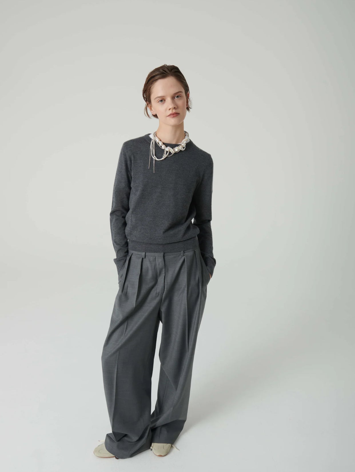 Maglia Con Zip Sul Retro