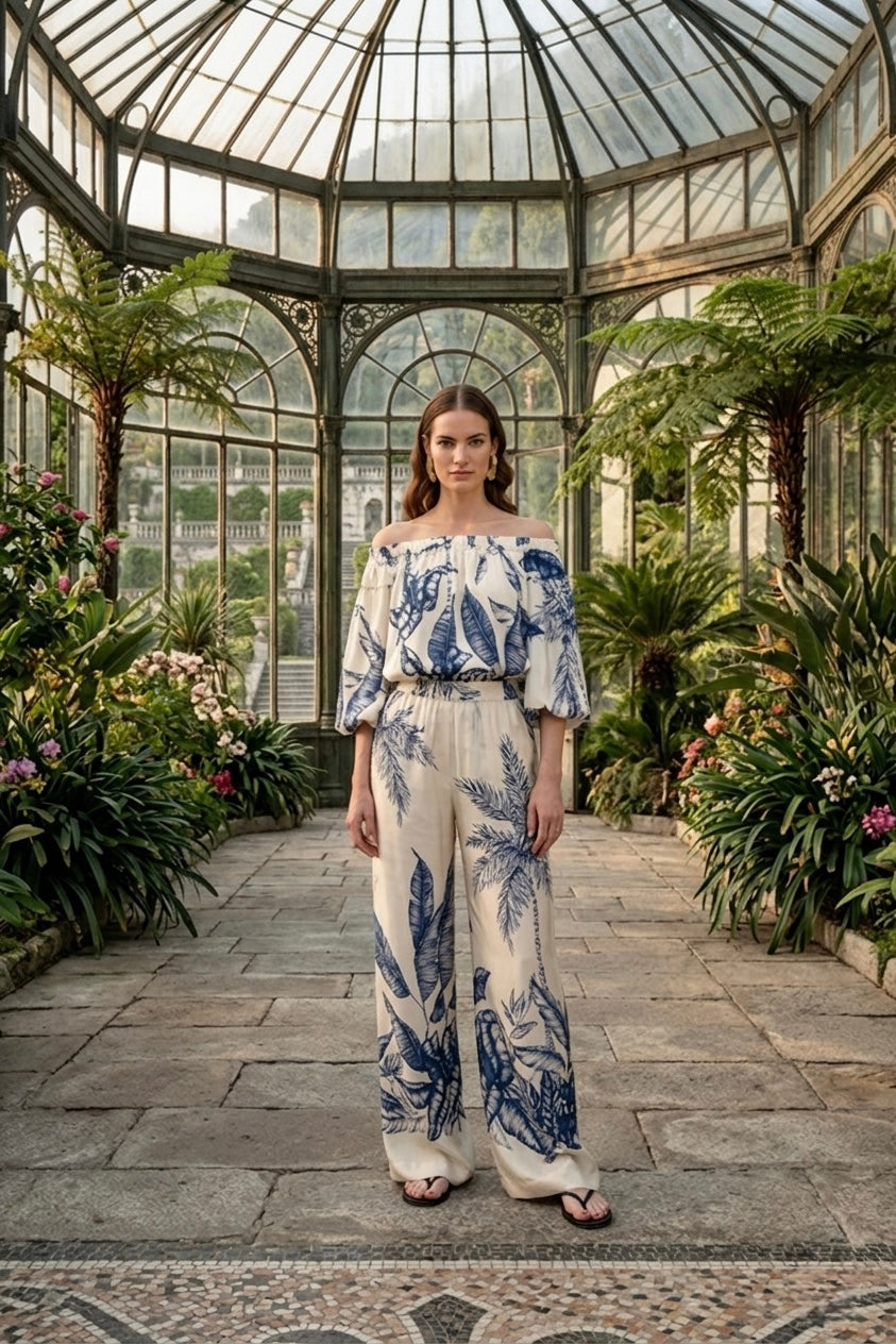 Pantalone Morbido Fantasia