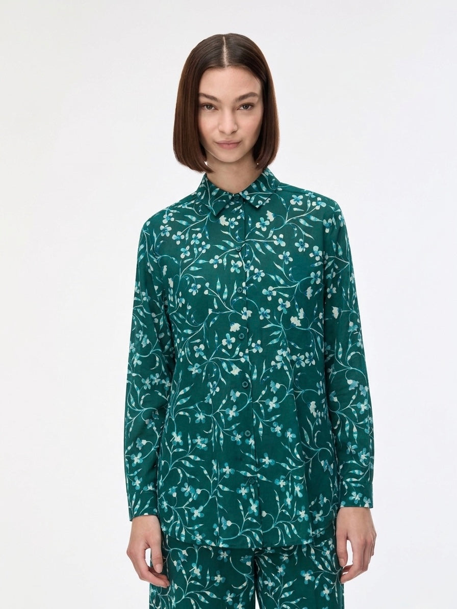 Camicia Fantasia In Cotone