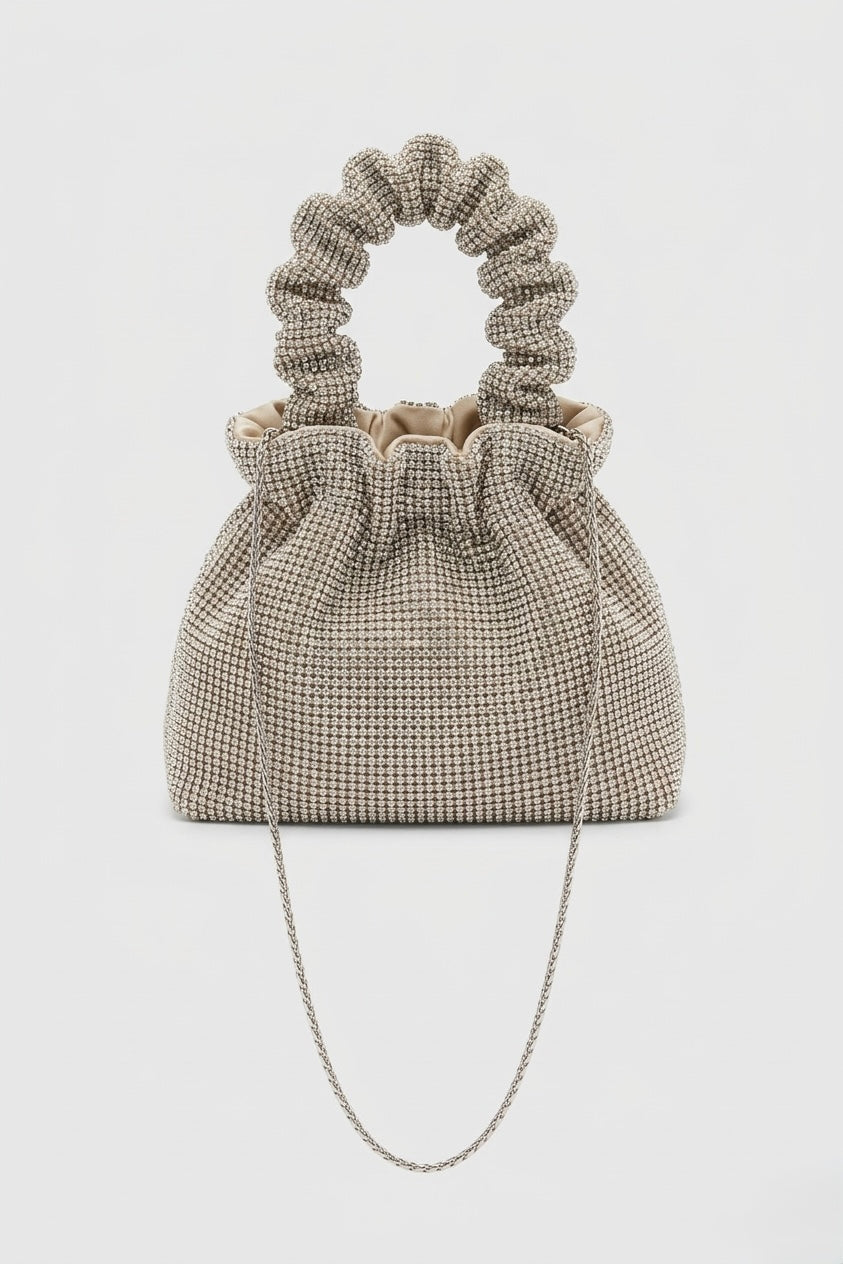 Borsa Clutch a Mano Con Tracolla Sganciabile