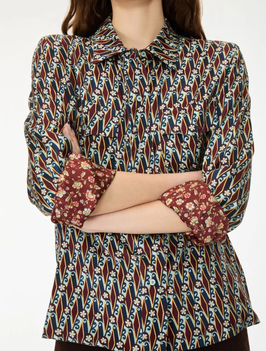 Camicia Fantasia Reversibile