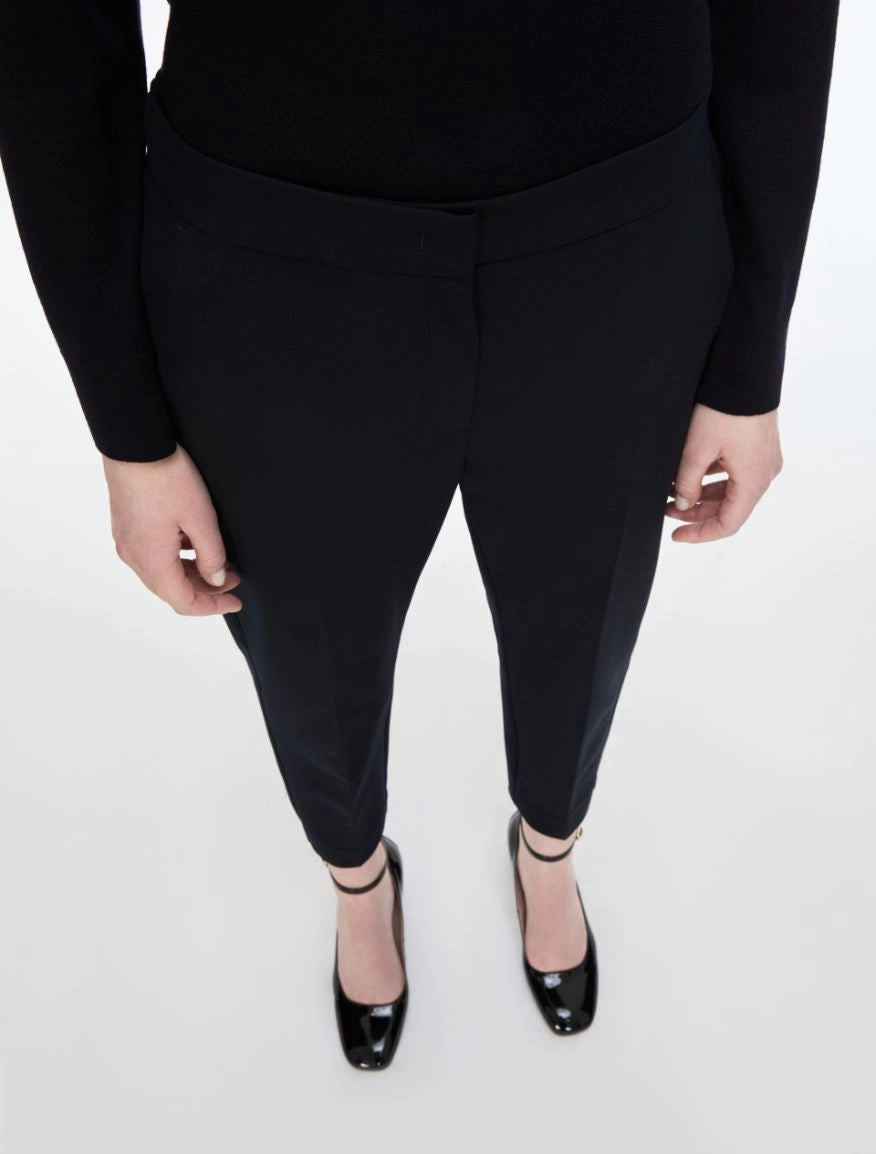 Pantaloni in Tessuto Stretch