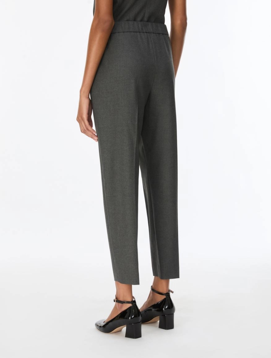Pantaloni in Tessuto Stretch