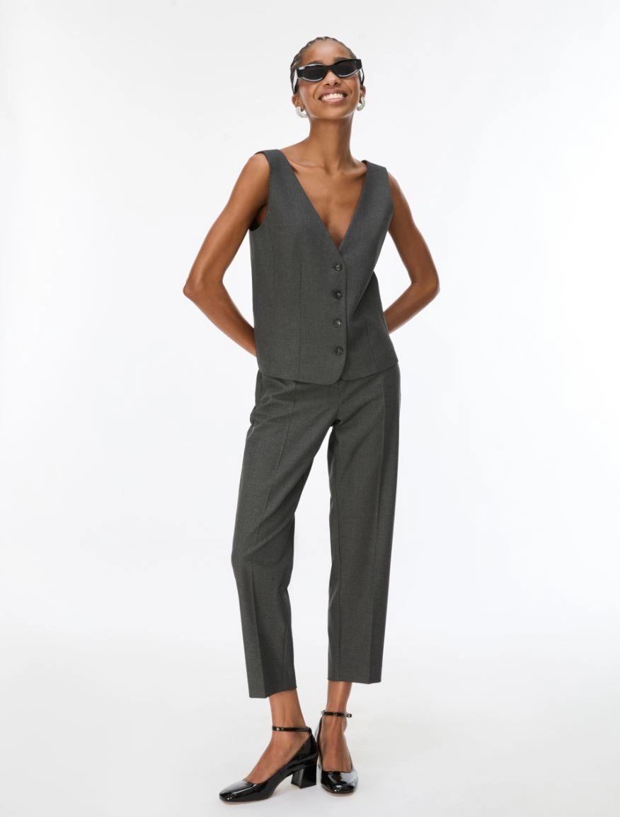 Pantaloni in Tessuto Stretch