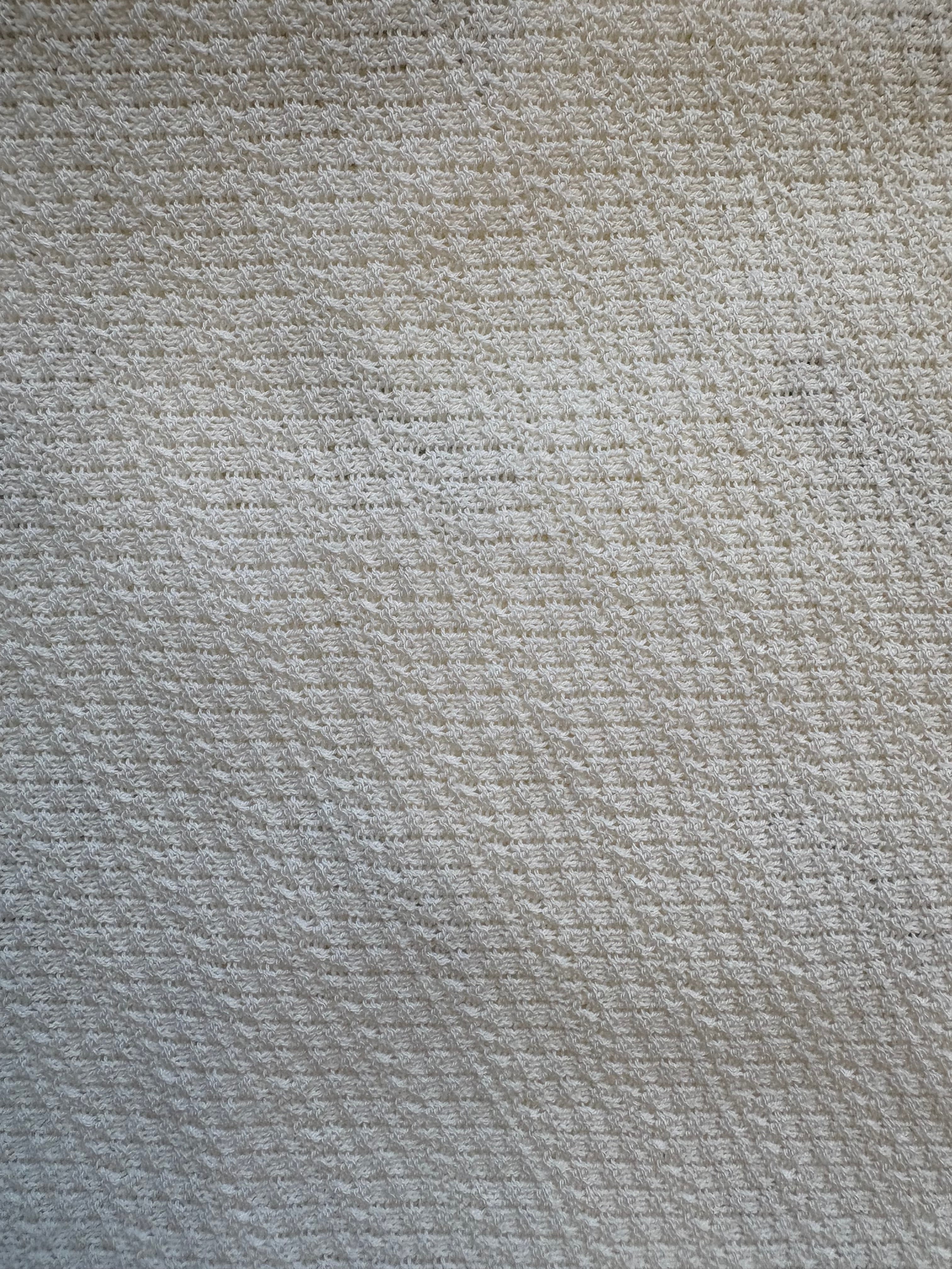 Maglia In Filo Di Cotone Con Microtrama