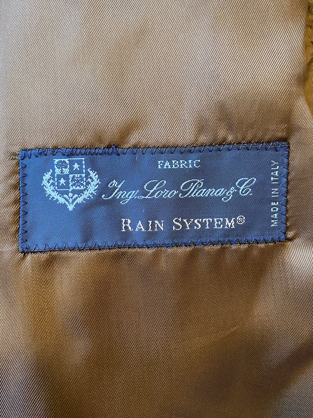 Cappotto Doppio Petto Loro Piana Rain System