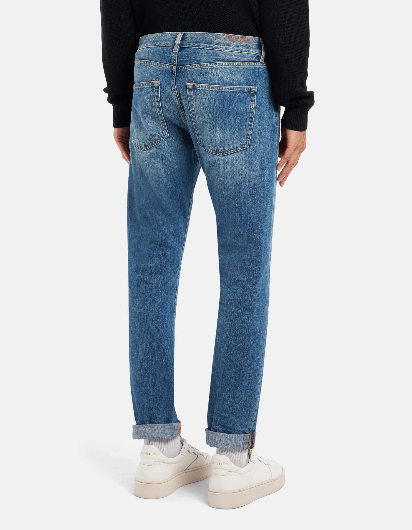 Jeans Icon Regular In Denim Fisso