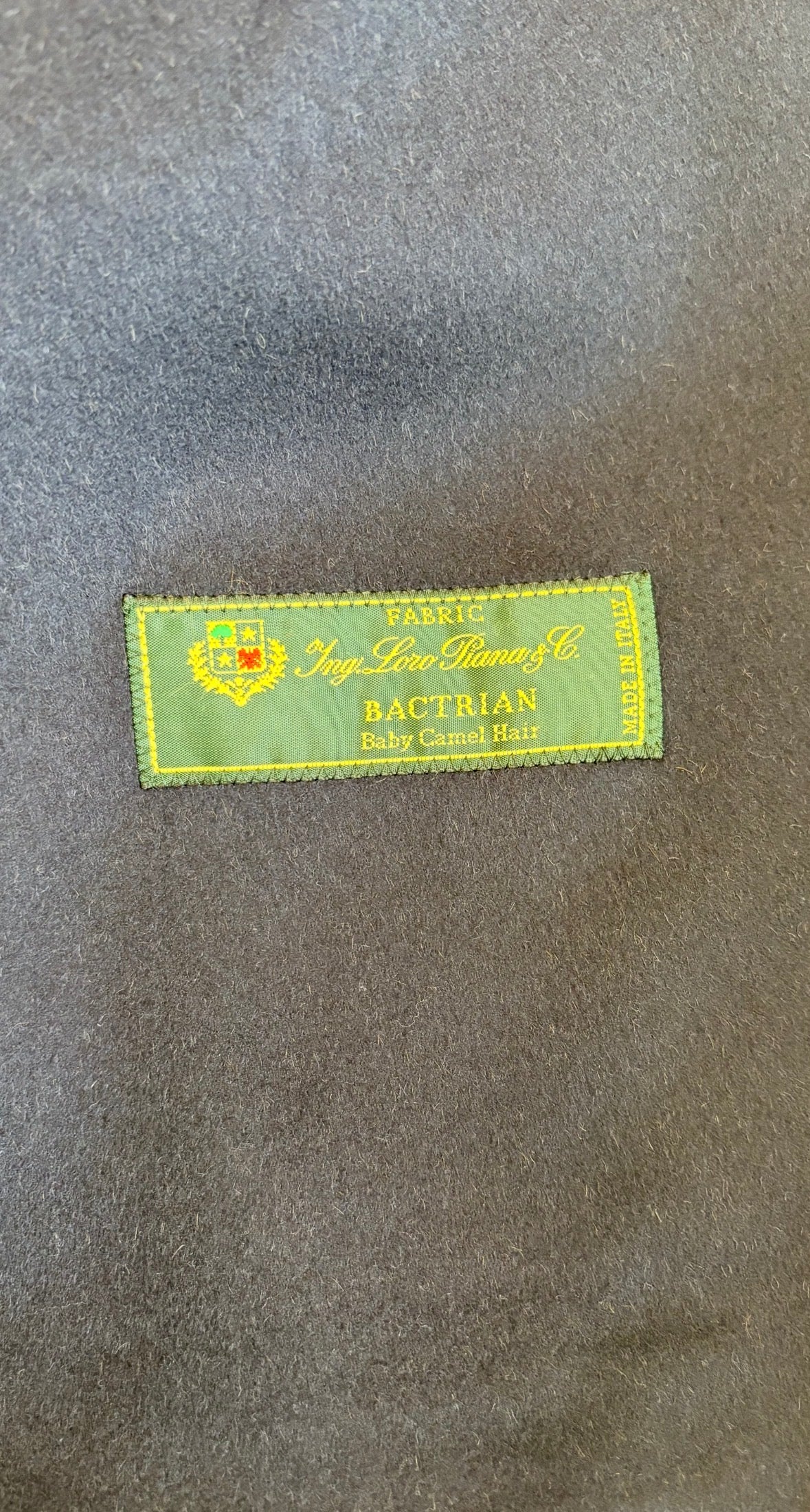 Giacca Doppio Petto in Loro Piana Baby Camel Bactrian