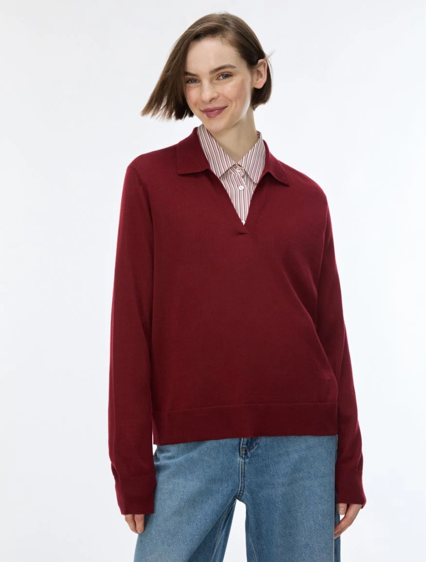 Polo in Pura Lana Extrafine