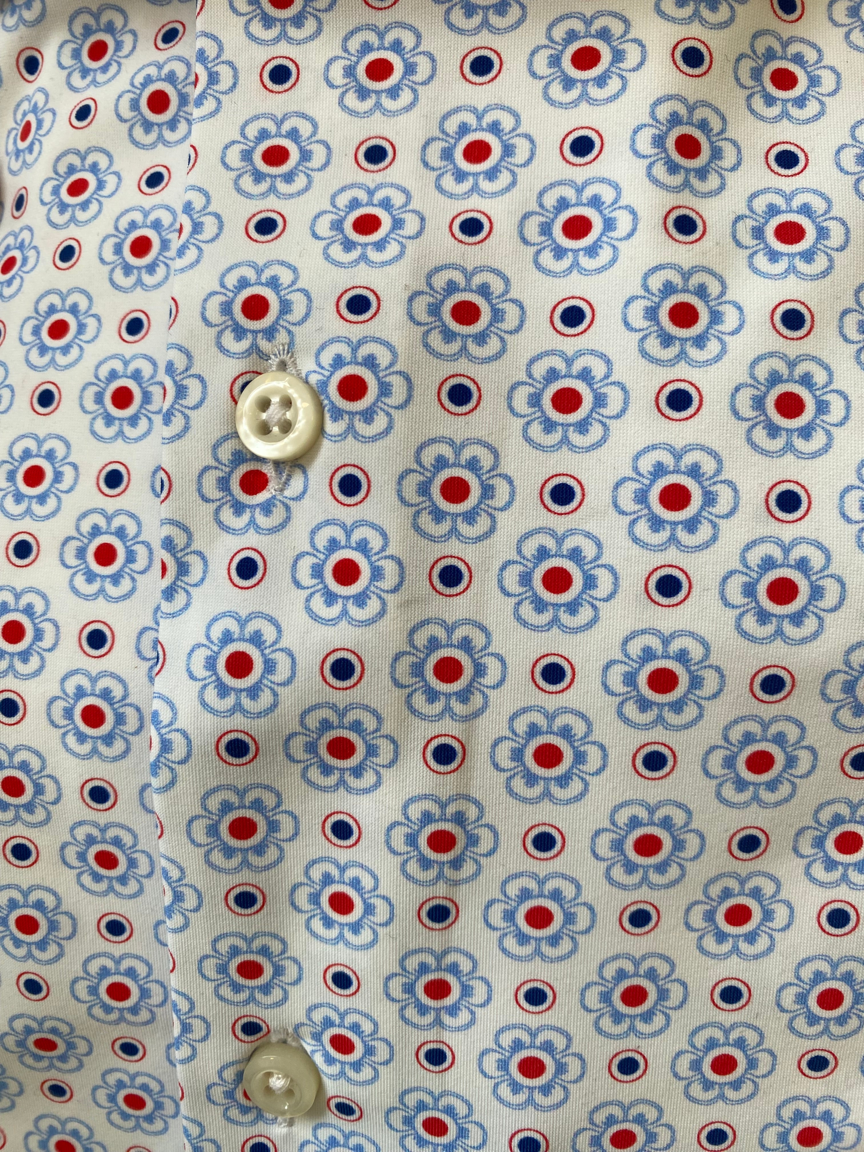 Camicia Fantasia Tessuto Tecnico Bielastica