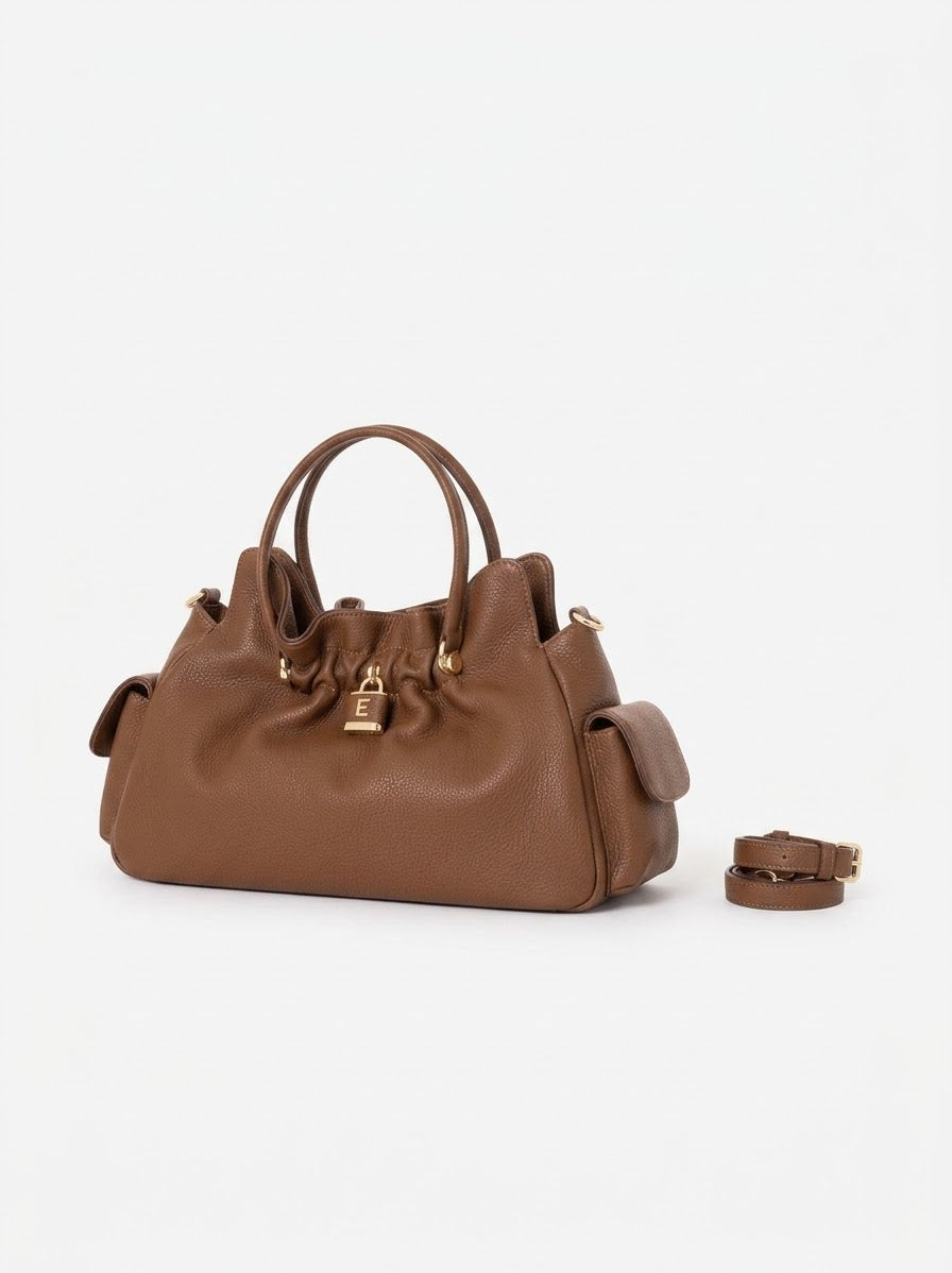 Borsa a Mano con Tragolla Sganciabile