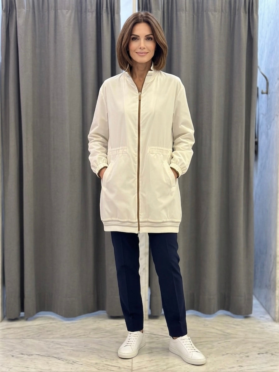 Parka Reversibile in Nylon