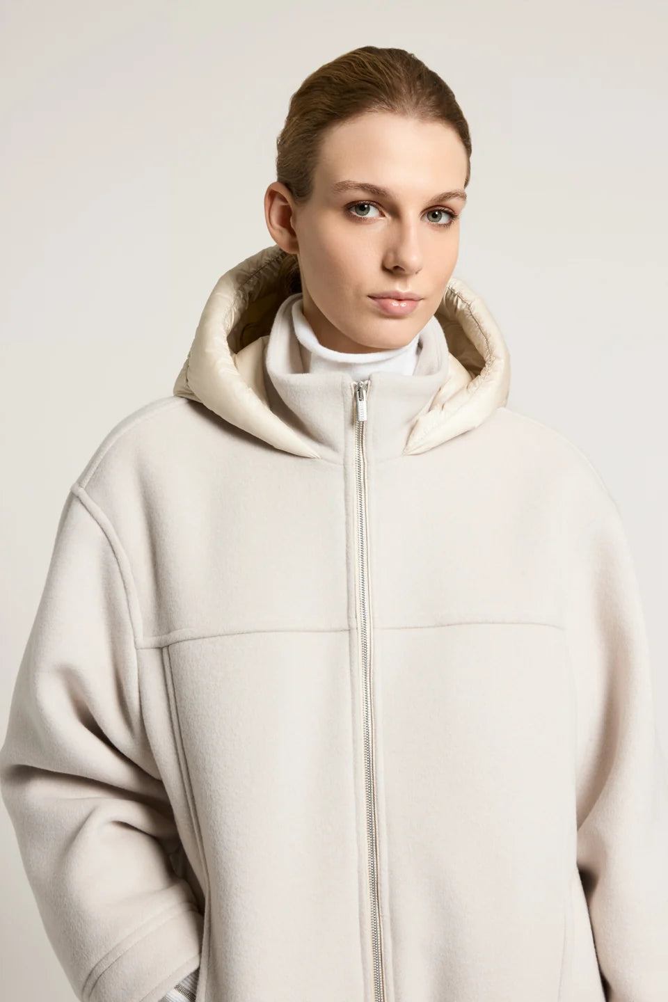 Giaccone in Lana Misto Cashmere
