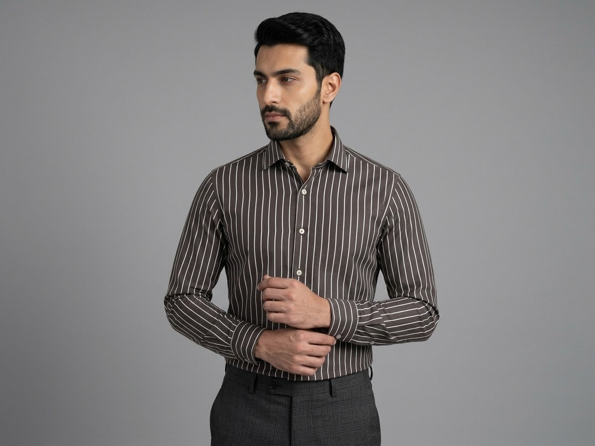 Camicia tecnica Bielastica Rigata