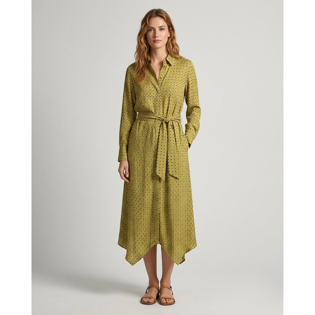 Abito Chemisier Con Cintura