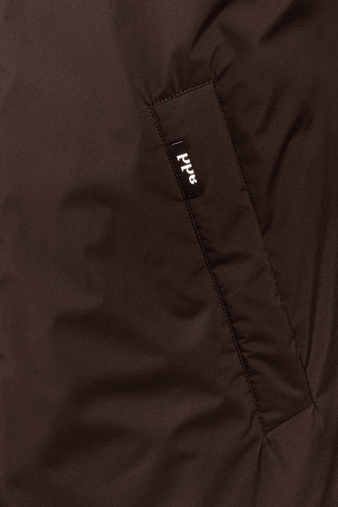 Piumino in Nylon Lungo con Cappuccio Removibile