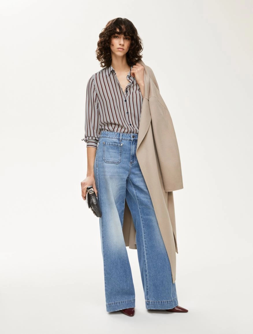 CAMICIA IN PURA SETA