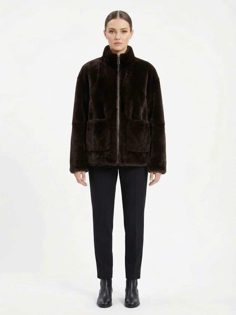 Montone Shearling Reversibile