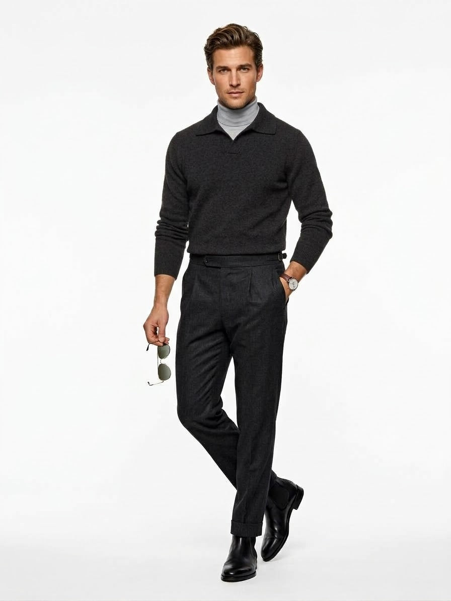 Maglione Skipper in Cashmere e Lana