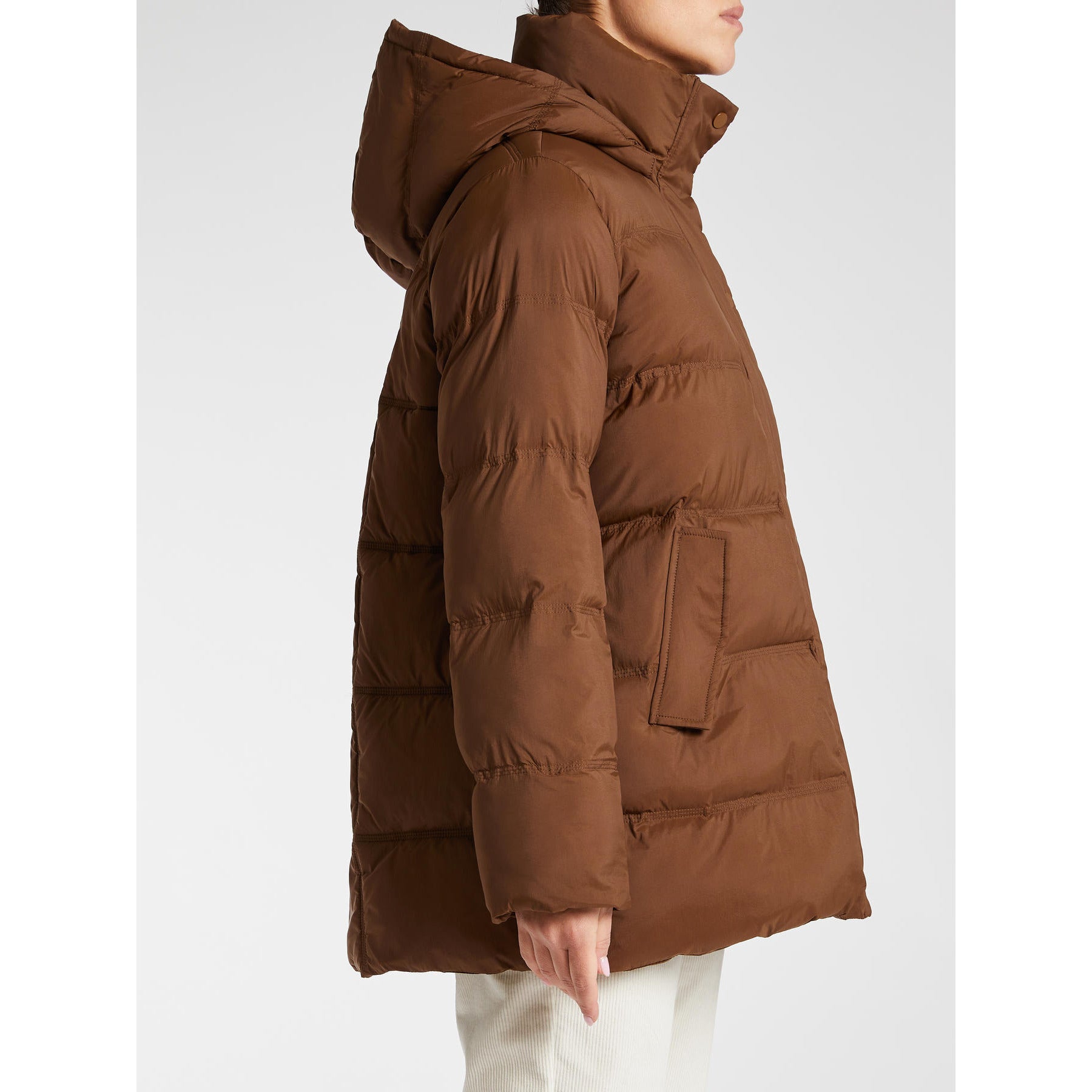 Giubbotto Imbottito Con Cappuccio