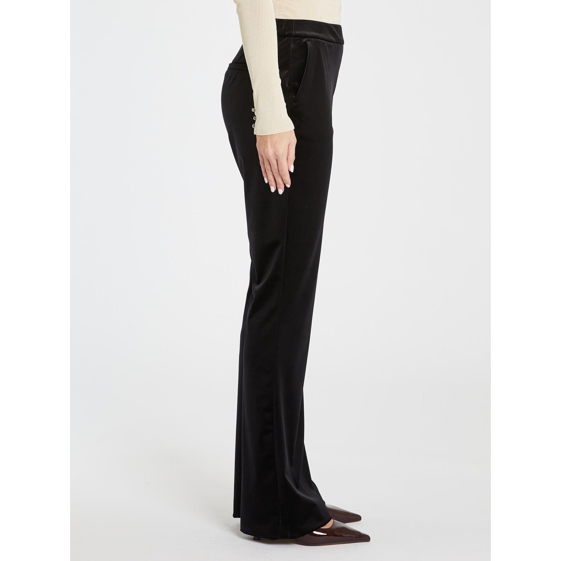 Pantalone In Jersey di Velluto