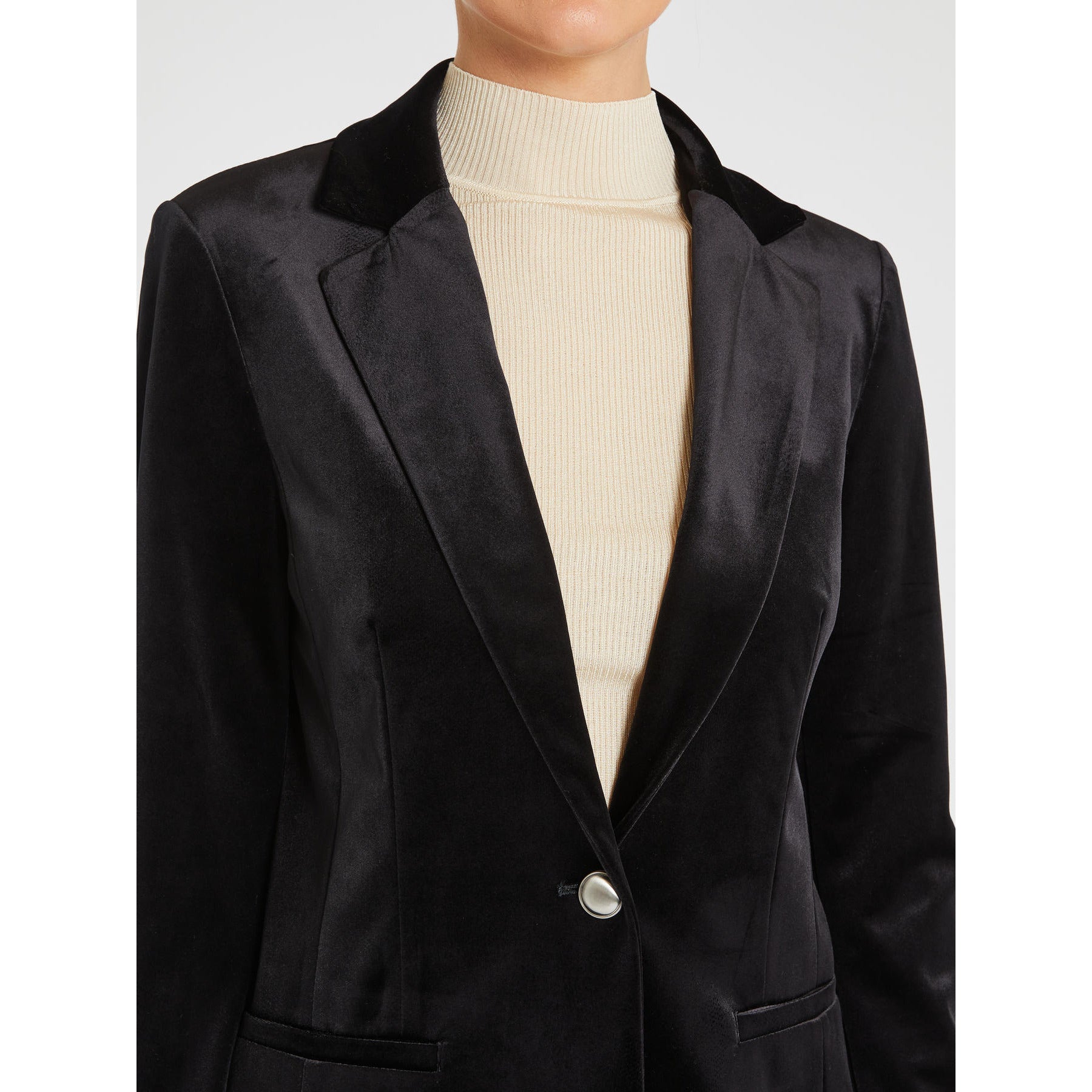 Giacca in Jersey di Velluto