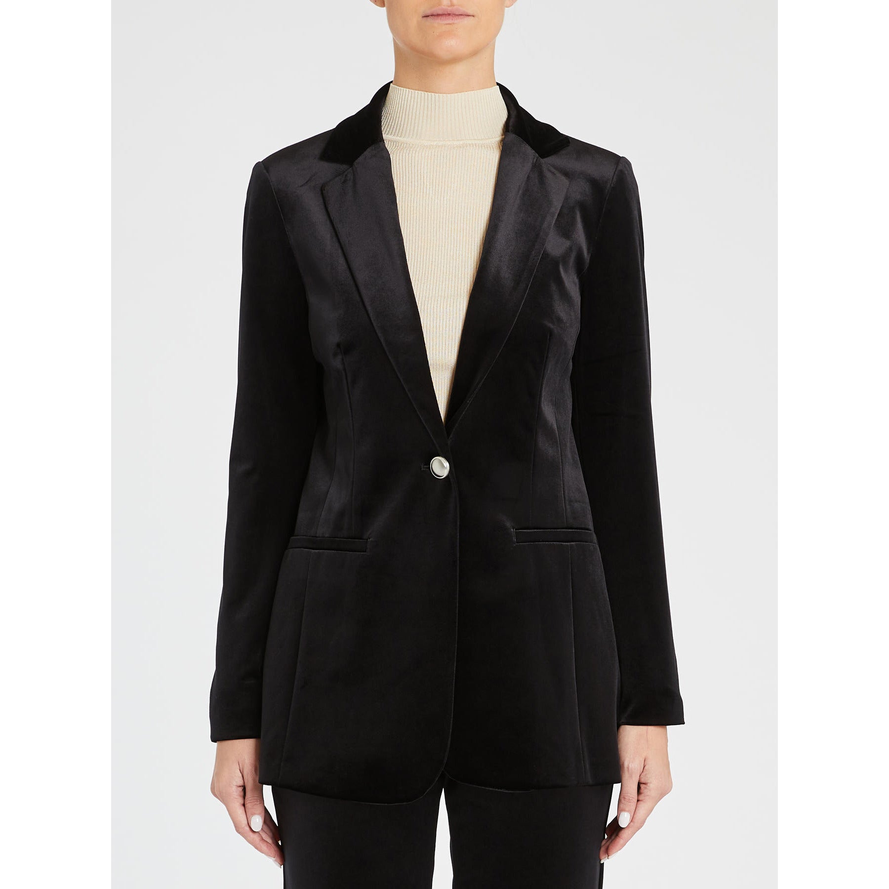 Giacca in Jersey di Velluto