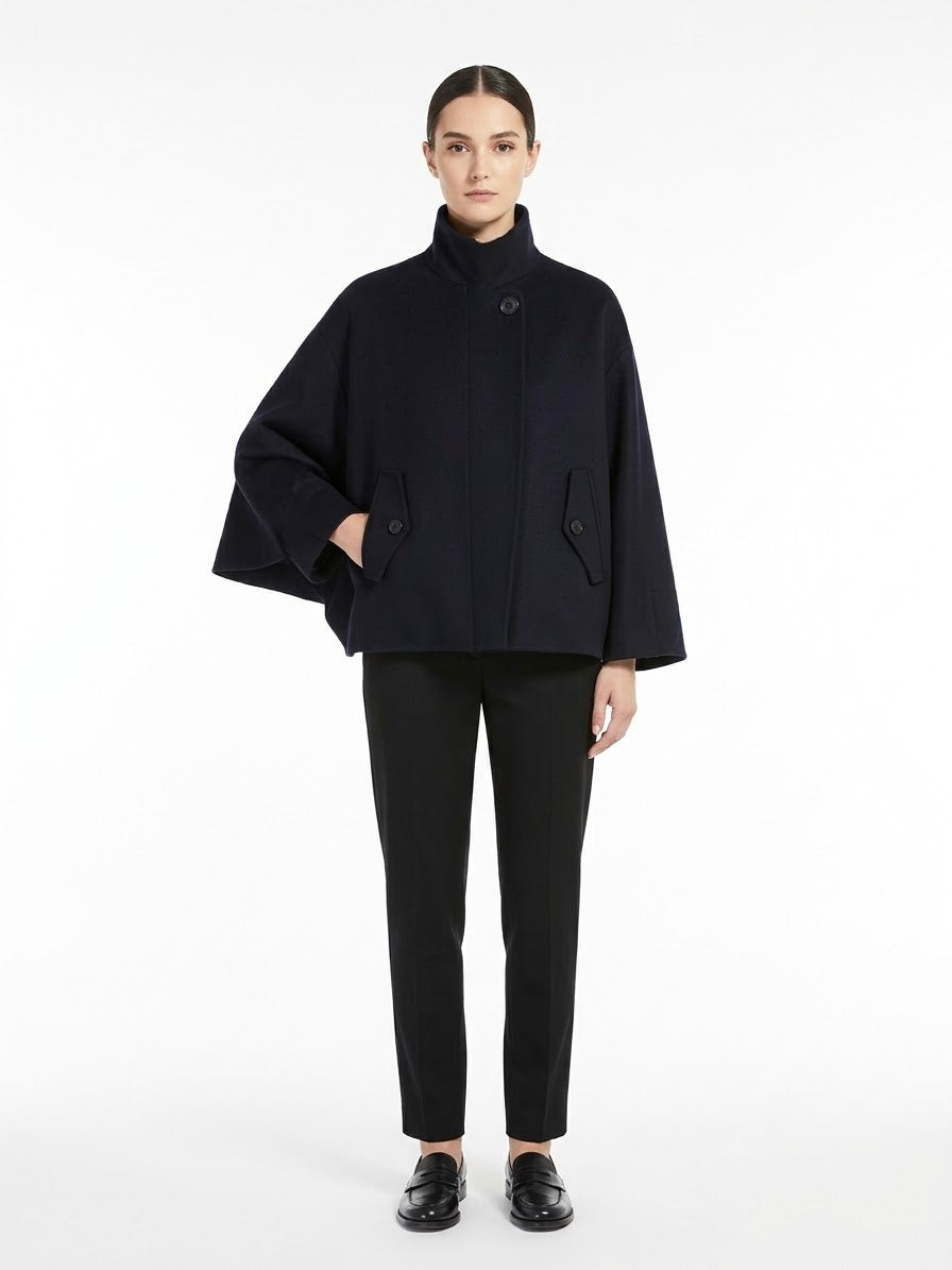 Cappotto Corto In Cashmere
